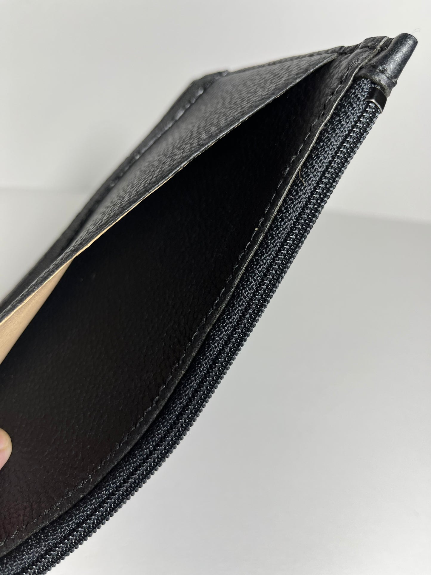 Tuscan consortium leather vacchetta clutch bag