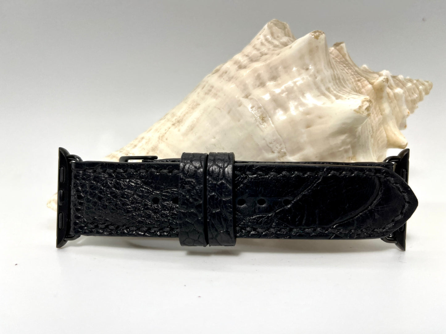 Ladies ostrich leg apple watchband