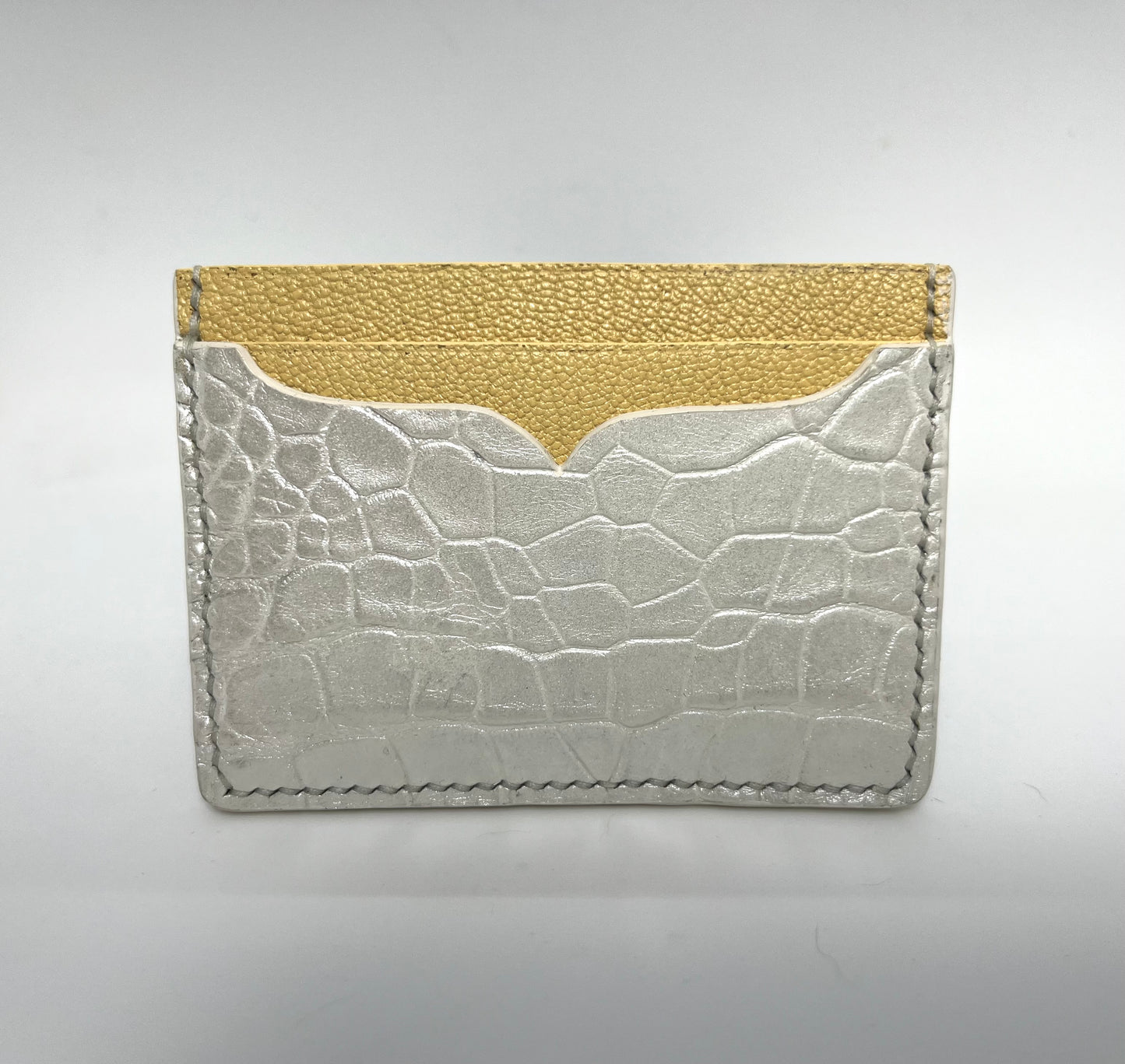 Genuine American alligator cardholder