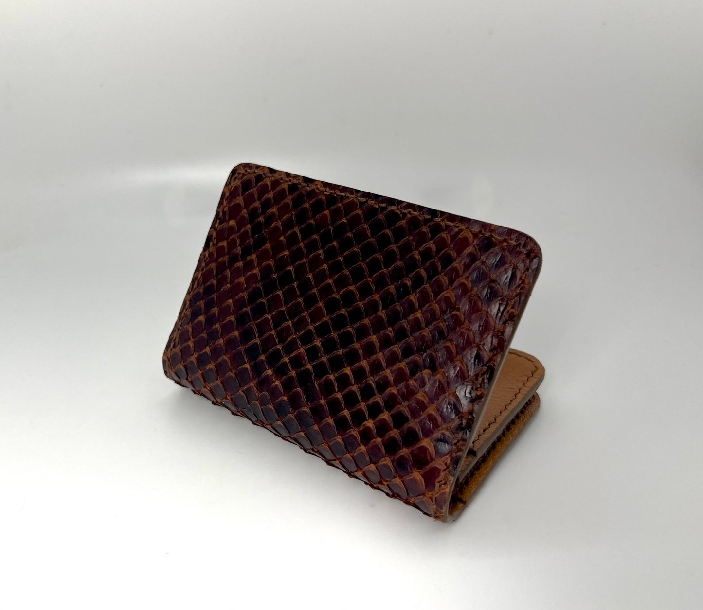Genuine anaconda cardholder