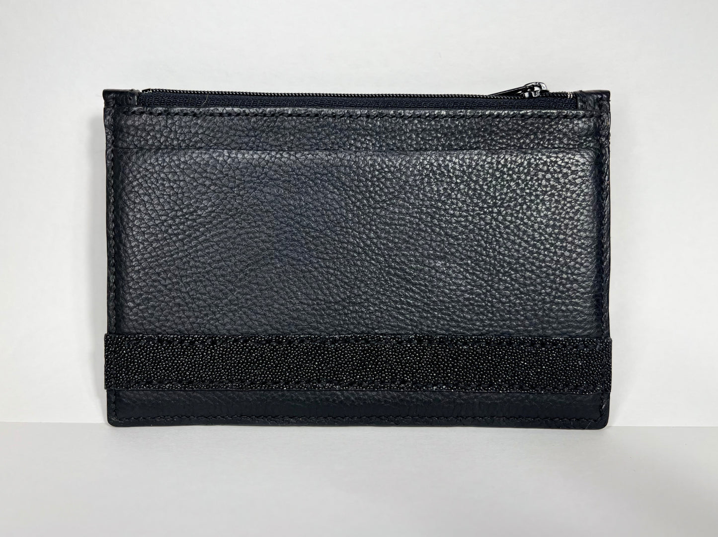 Tuscan consortium leather vacchetta clutch bag