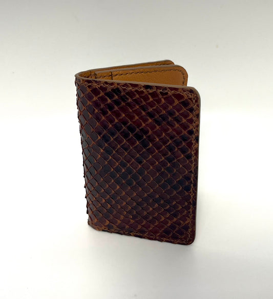 Genuine anaconda cardholder