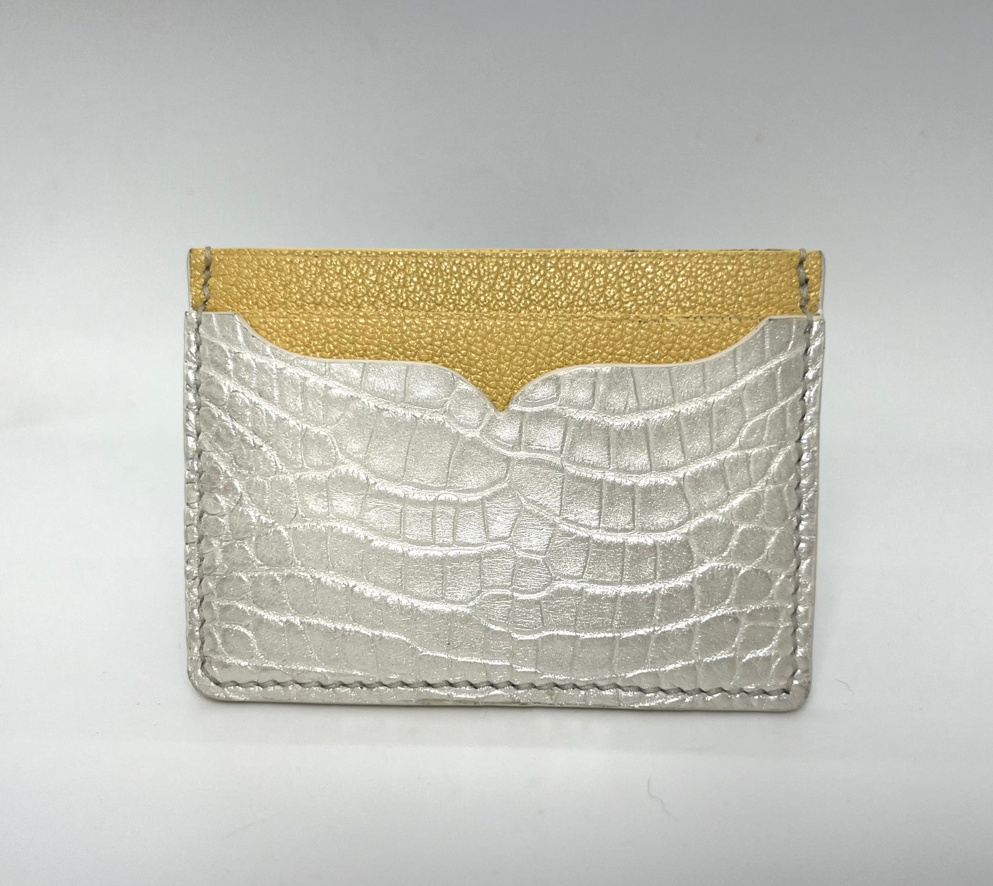 Genuine American alligator cardholder