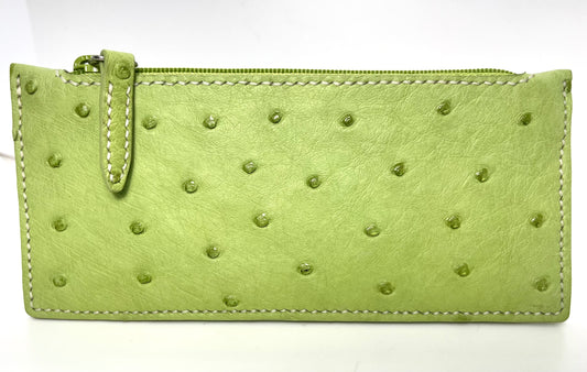 Genuine South African ostrich long wallet