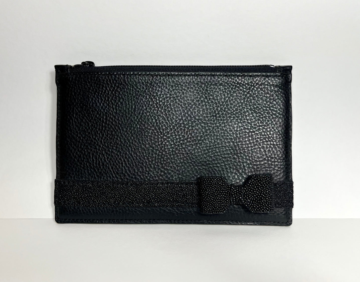 Tuscan consortium leather vacchetta clutch bag