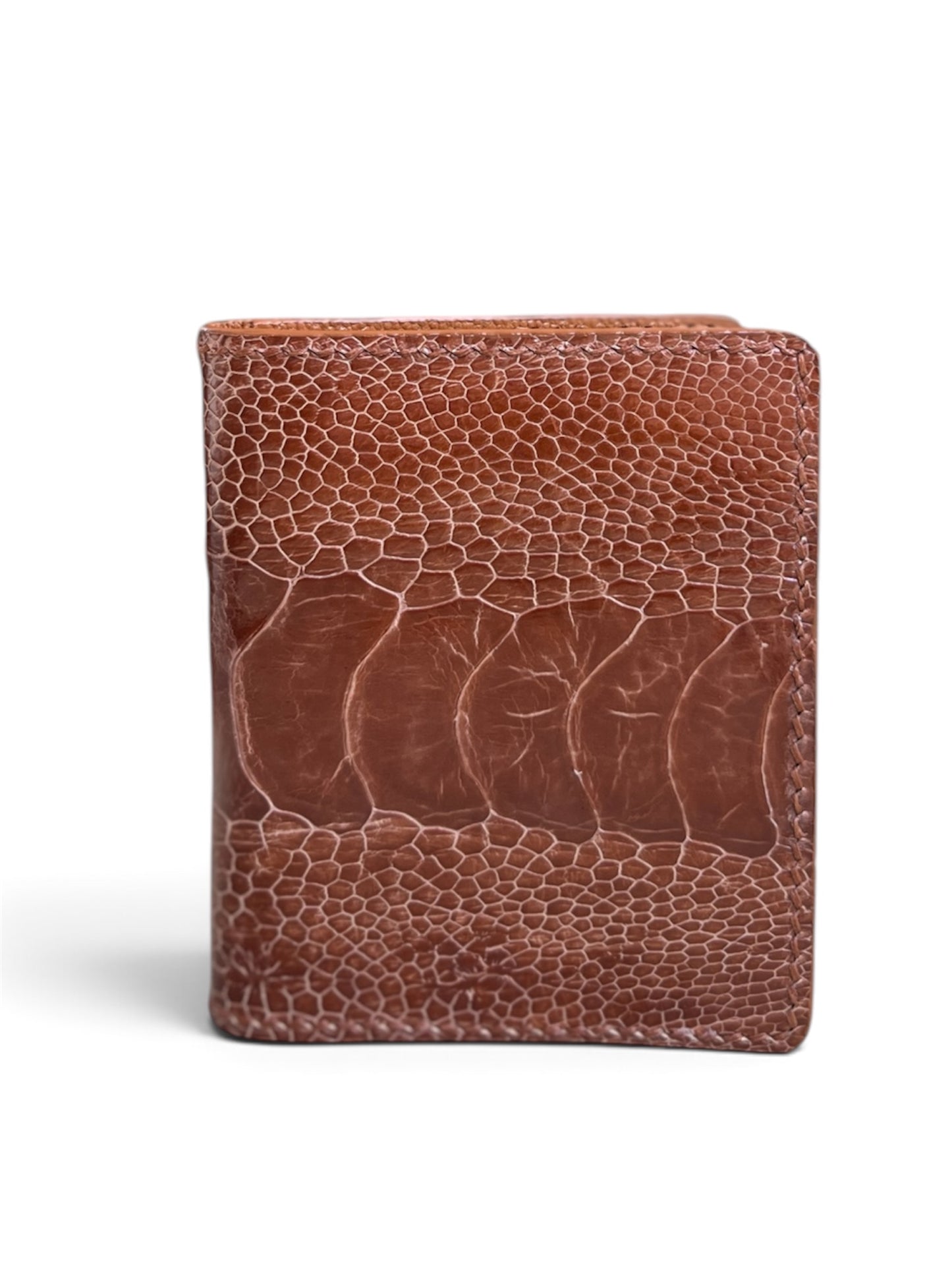 Genuine ostrich leg cardholder