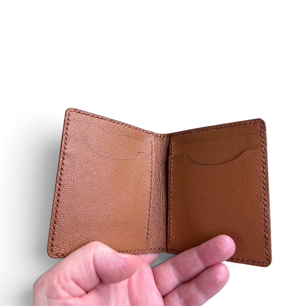 Genuine ostrich leg cardholder