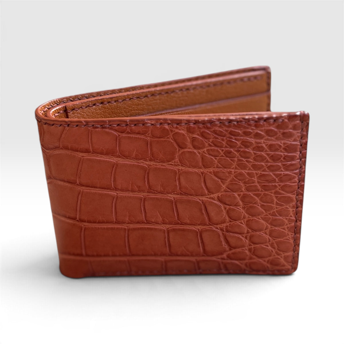 Genuine American Alligator Bifold